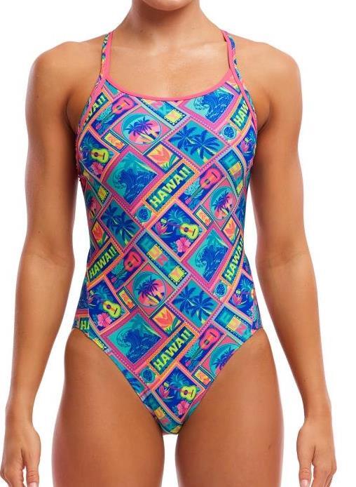 Strój pływacki jednoczęściowy damski Funkita Diamond Back One Piece