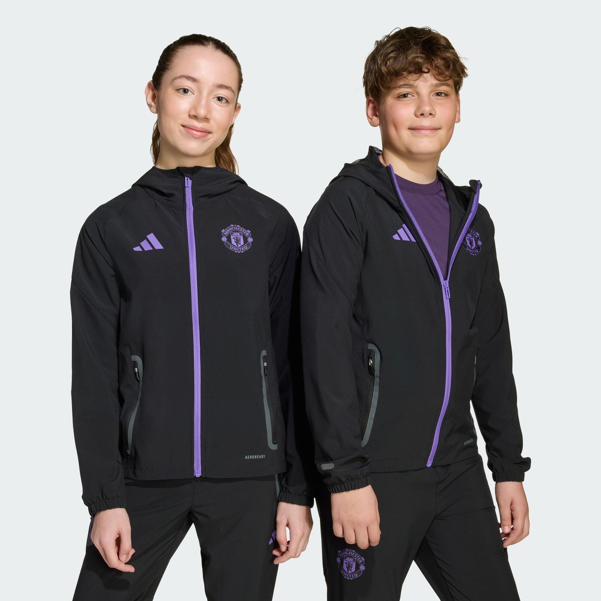Bluza Manchester United Tiro 25 Competition Vis Tech Travel