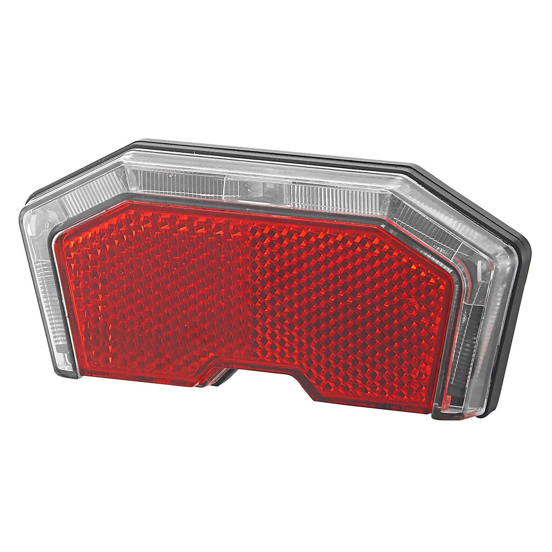 Union tylne światło LED do e-bike 6-15V 3-LED 50+80 mm