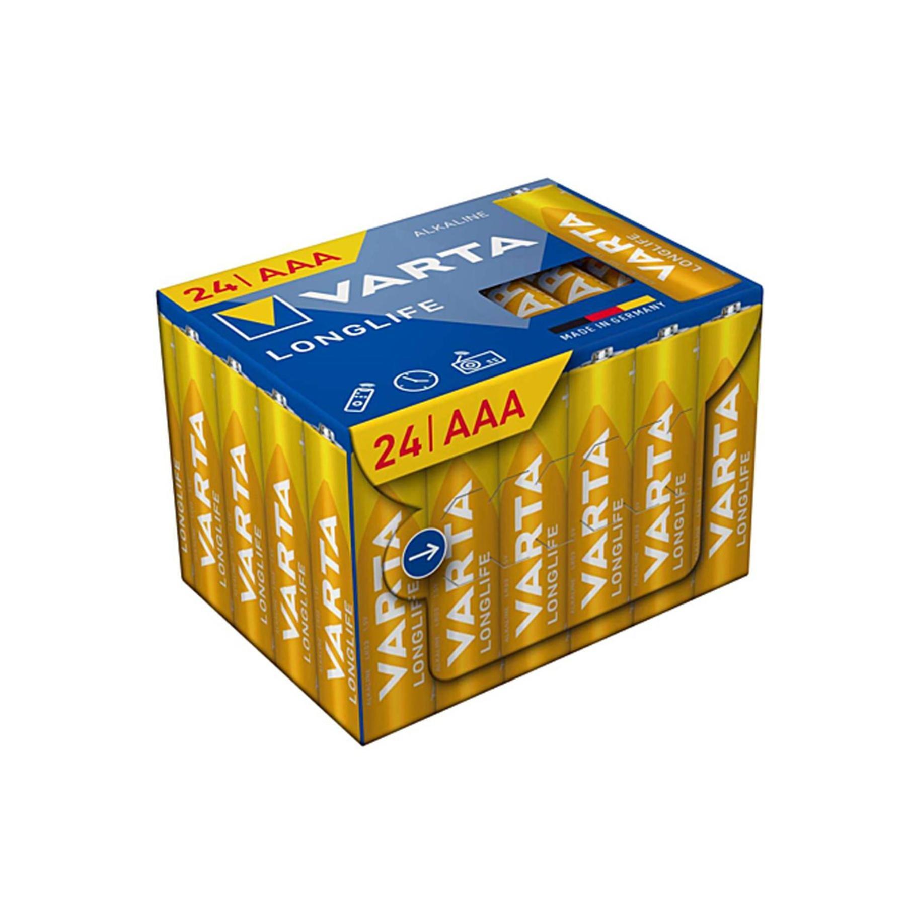 Baterie AAA LR03 VARTA Longlife (24 szt.)