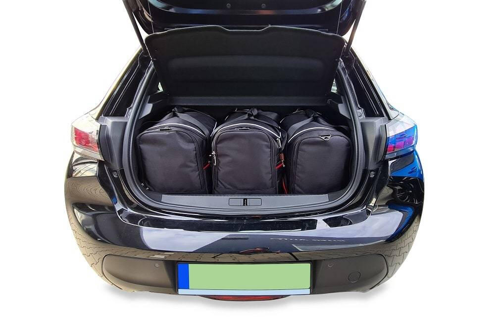 PEUGEOT e-208 2019+ TORBY DO BAGAŻNIKA 3 SZT KEMER KJUST