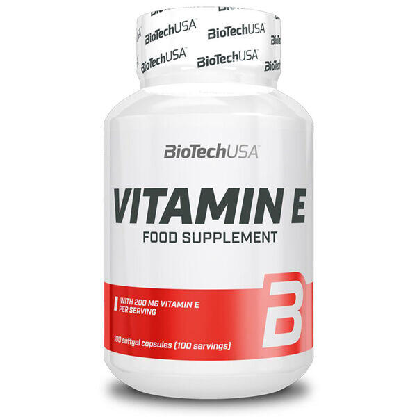 BioTech Vitamin E 100kap. Witamina E