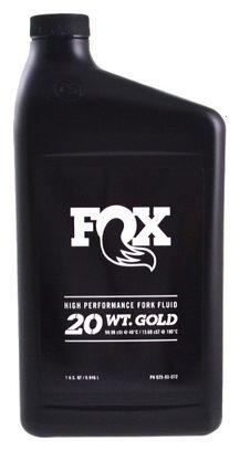 Fox Racing Shox Racing Shox 20 WT Gold Suspension Fluid 946ml 2021 Lubrykanty 025-03-072