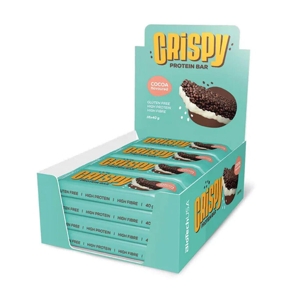 BioTech Crispy Cocoa Bar 40g