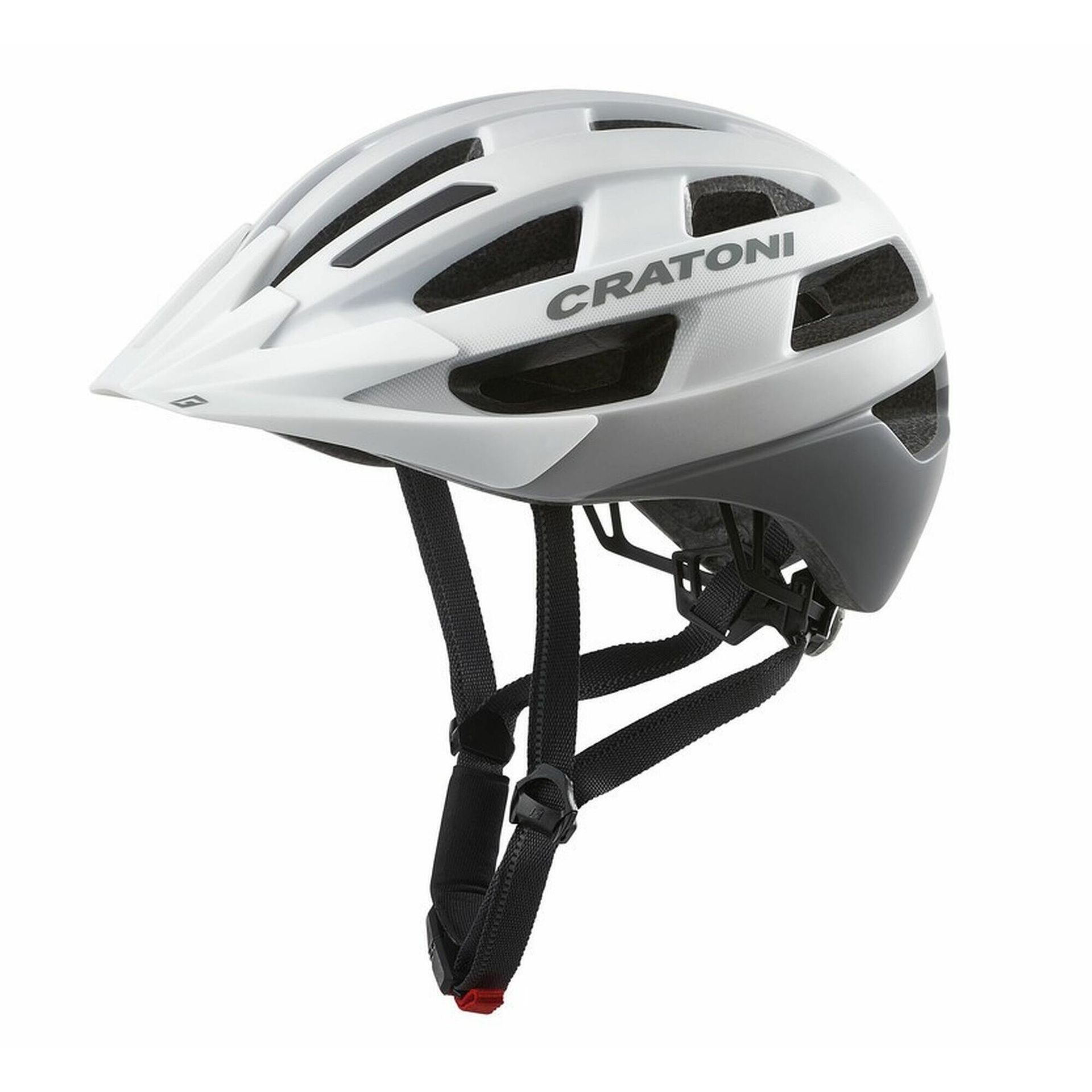 Cratoni Velo-X Kask, white matte S/M | 52-57cm 2020 Kaski miejskie i trekkingowe 2015084200