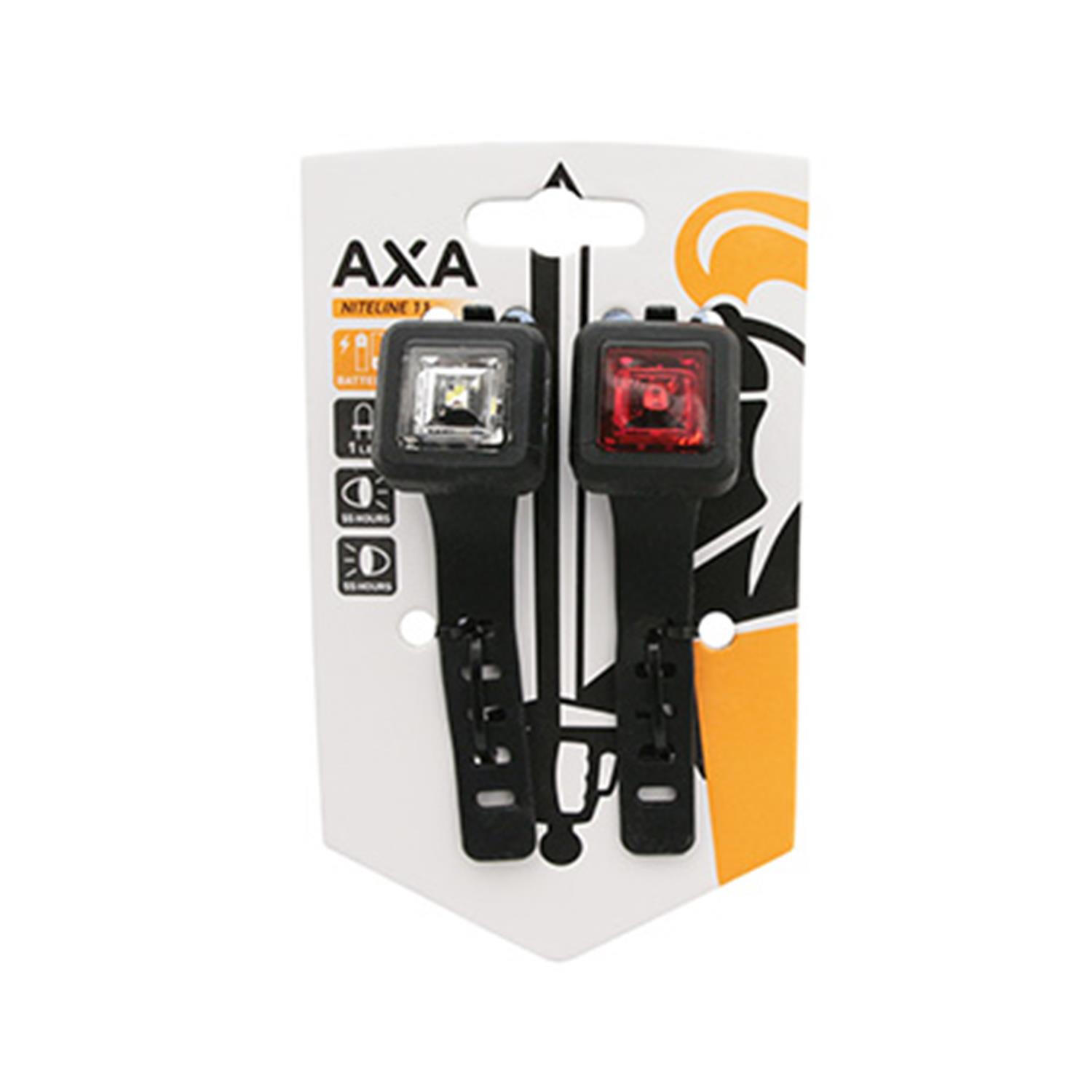 Axa zestaw lampek rowerowych Niteline 11