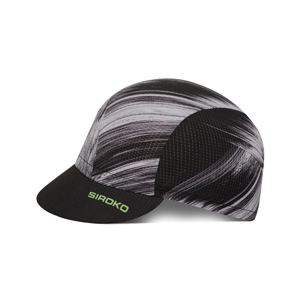 Czapeczka kolarska retro Kolarstwo Siroko Classique Black
