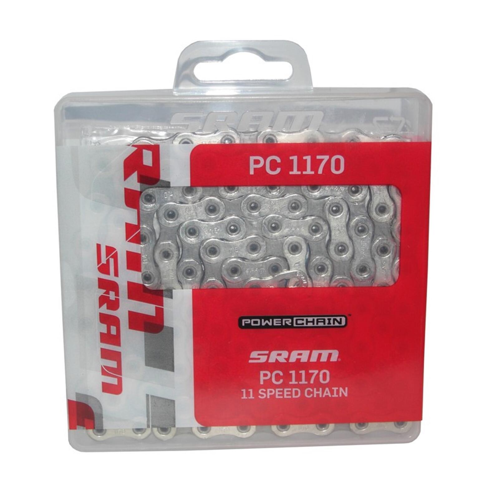 Sram Łańcuch rowerowy PC-1170 11-rzędowa, srebrny CHPC1170H20