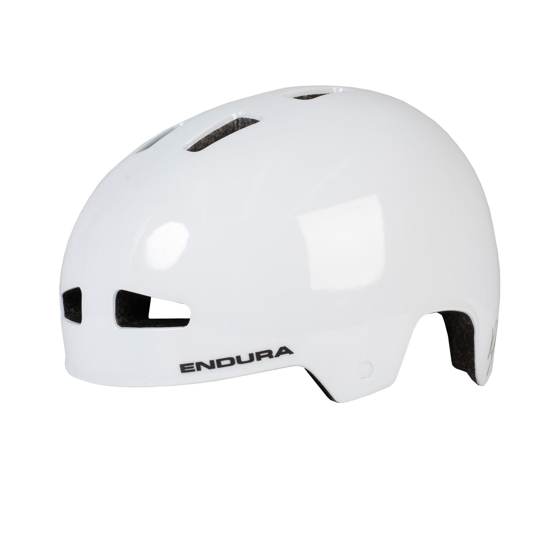 ENDURA PissPot Kask, white S/M | 51-56cm 2021 Kaski BMX i Dirt E1540WH/S-M