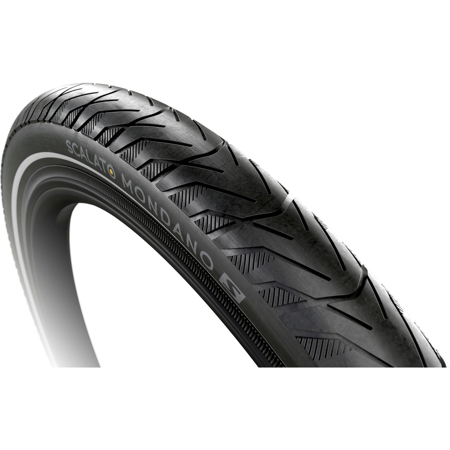 Opona Mondano 28 X 1,75 Czarna Z Odblaskiem