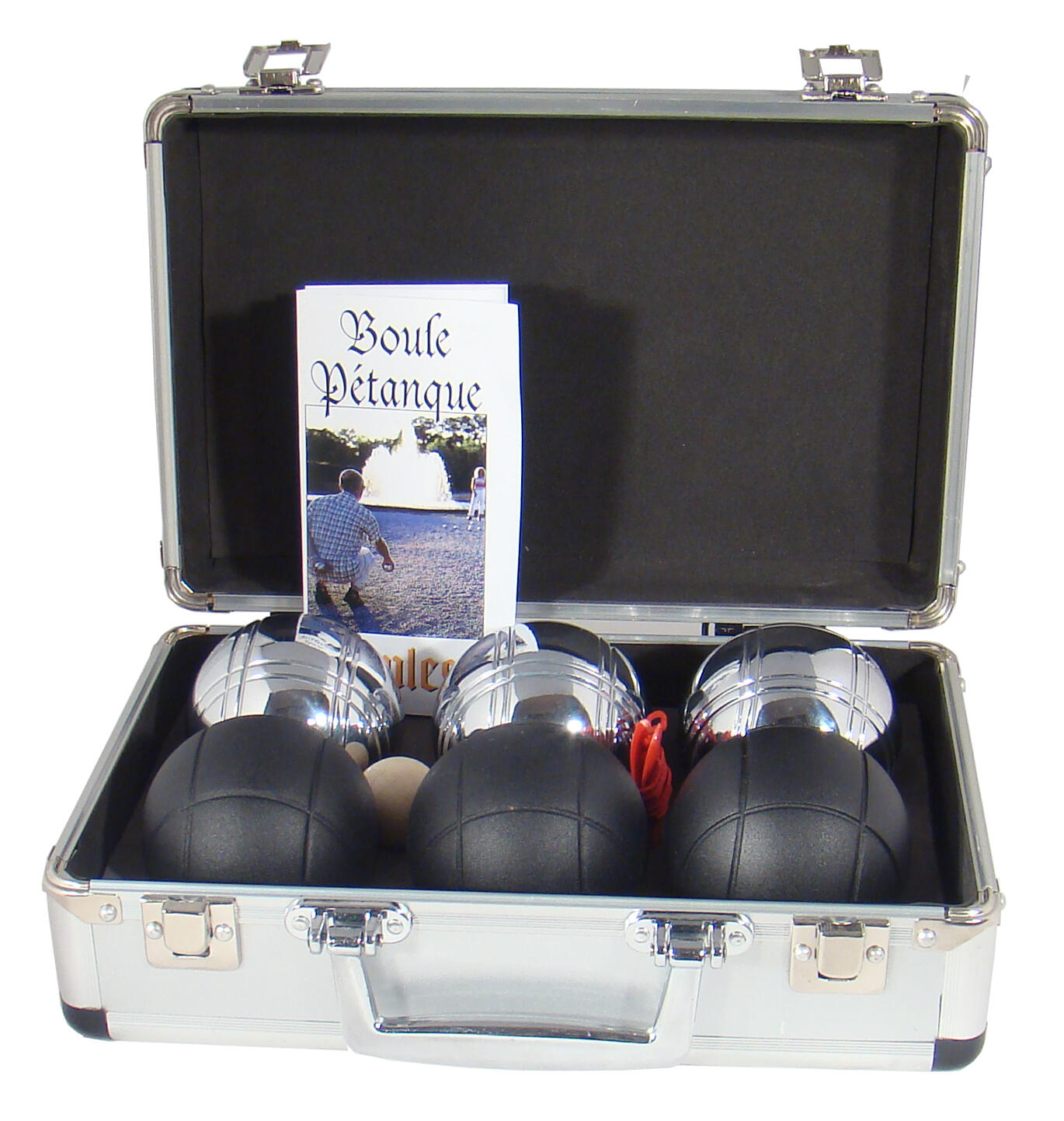 Sunsport BoulePetanque 6 kul Aluminium box Alsace - akcesoria sportowe i turystyczne
