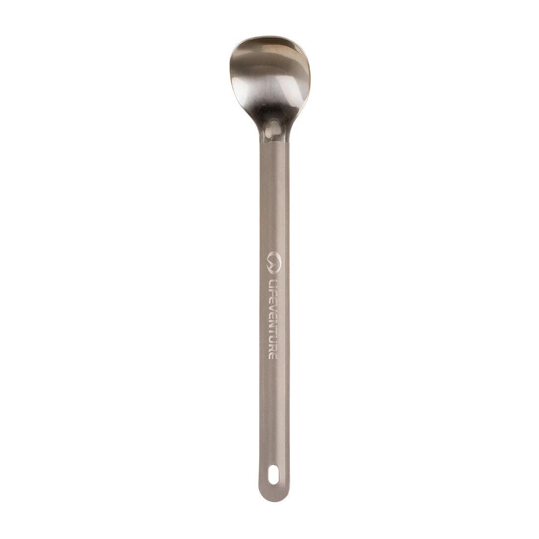 LIFEVENTURE, Łyżka, Titanium Long-Handled Spoon, srebrny