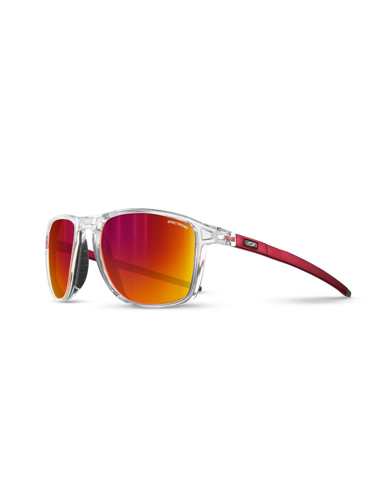 Okulary przeciwsłoneczne Julbo Compass Spectron shiny translu crystal/red WYSYŁKA W 24H 30 DNI NA ZWROT
