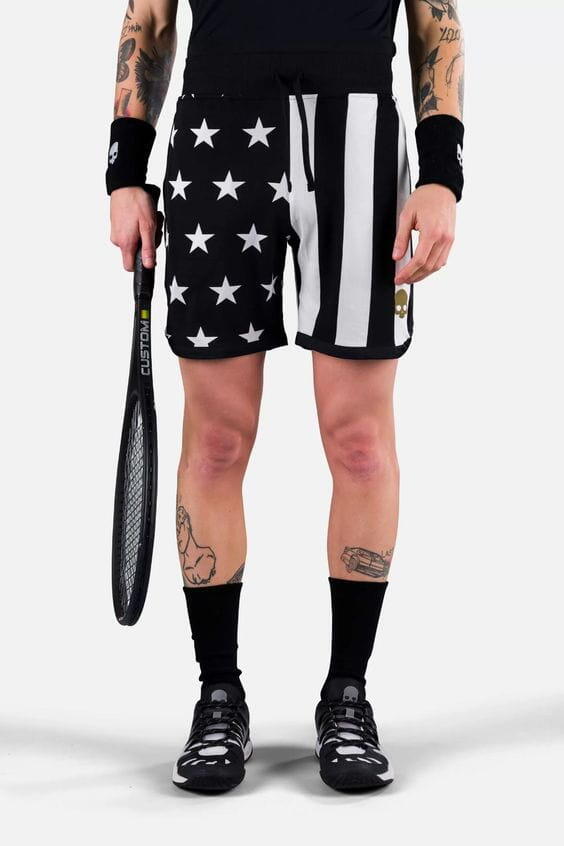 Spodenki tenisowe męskie Hydrogen Star Shorts