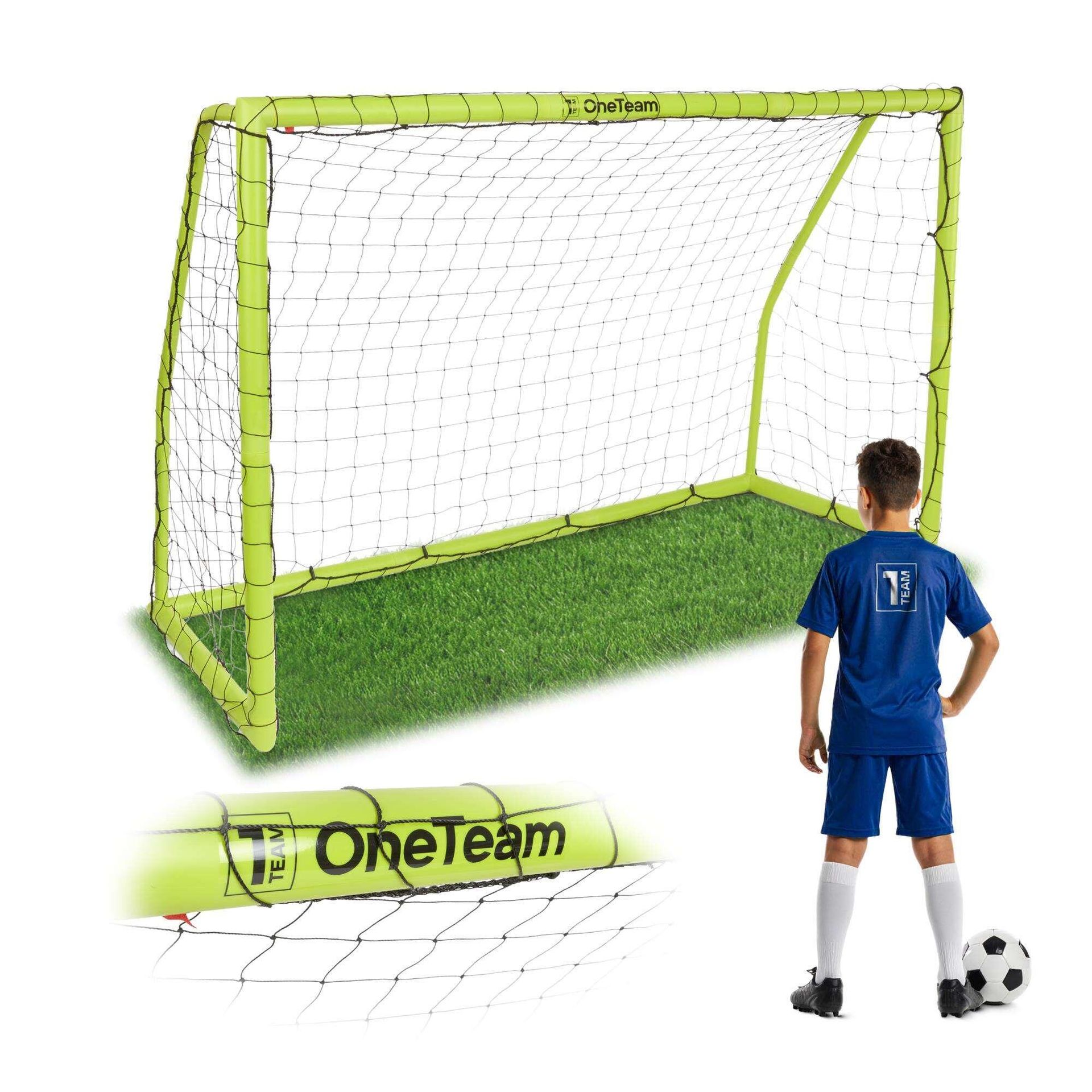 Bramka do piłki nożnej OneTeam PVC OT-B4W007 244 x 150