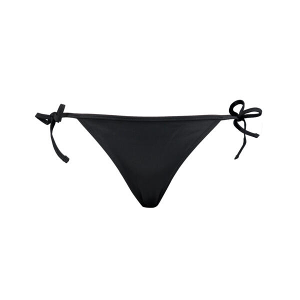 Dół od bikini Dameskie Puma, wiązane po bokach, czarne