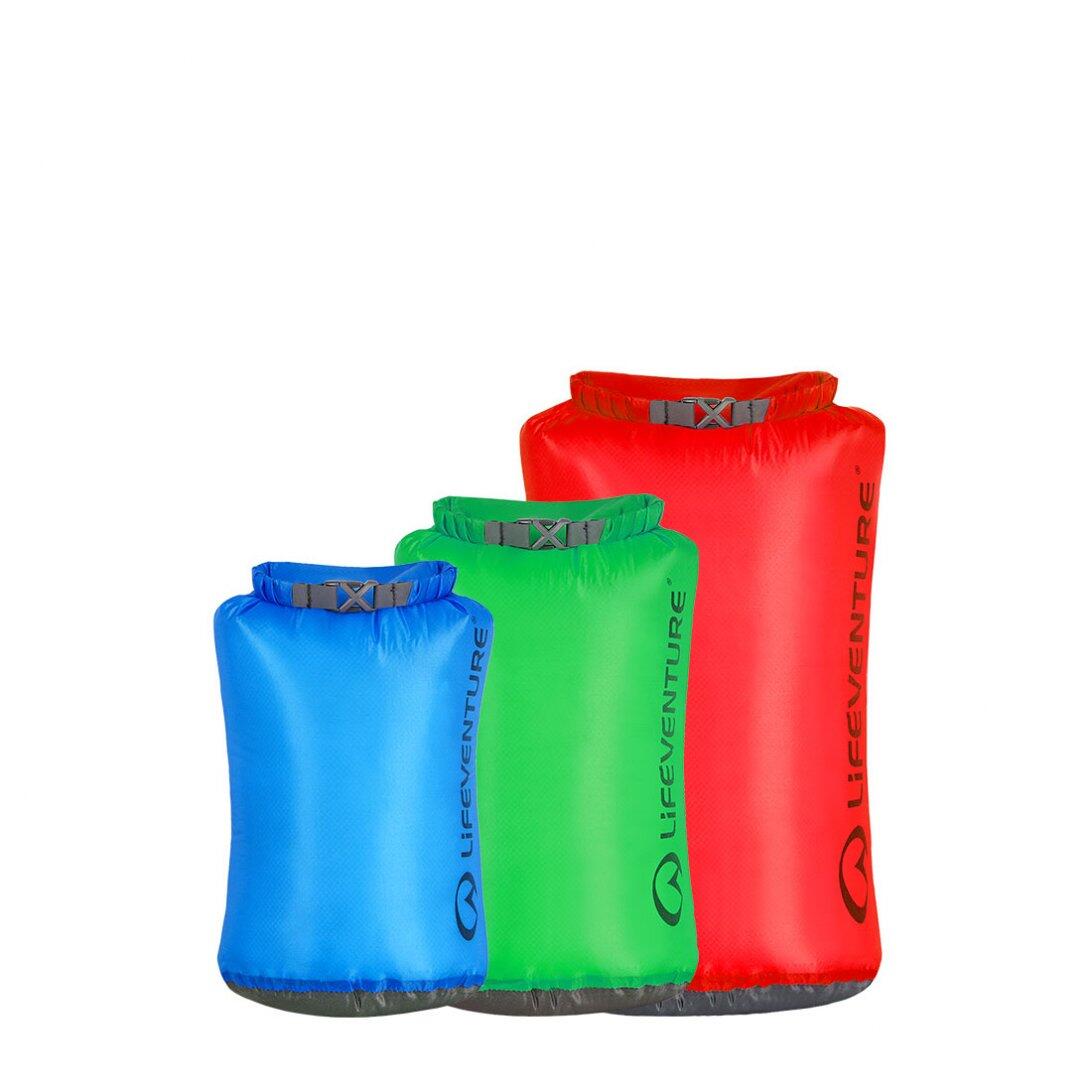 Lifeventure, Ultralight Dry Bag Multipack 5l, 10l, 25l