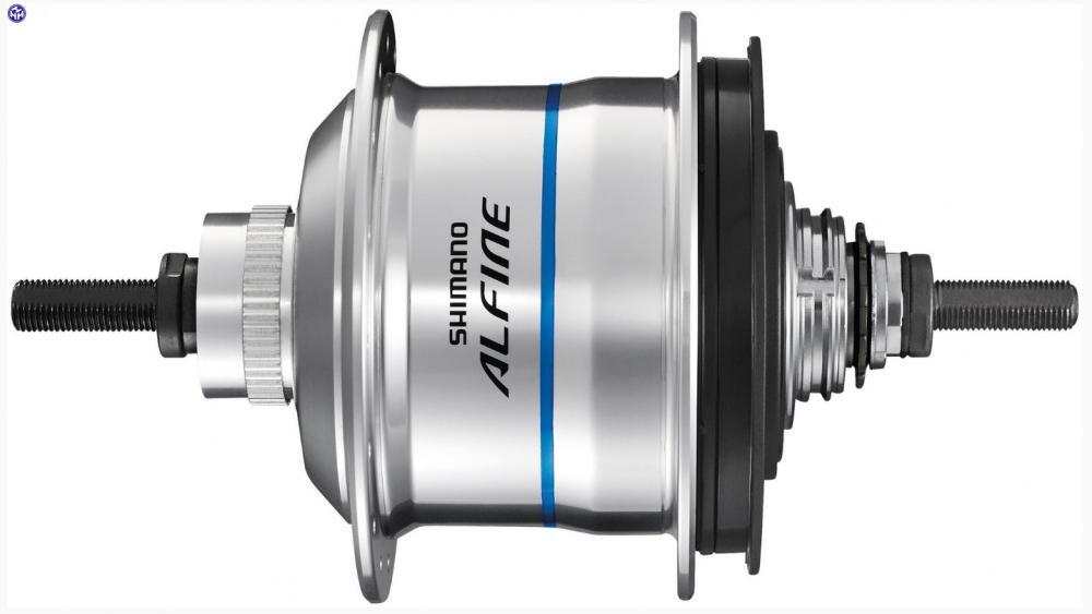 Shimano alfine DI2 SG-S7051 skrzyni biegów piasty do hamulców tarczowych 11S Srebrny wersja 36 otworów 2018 piasty do roweru ISGS705111AS