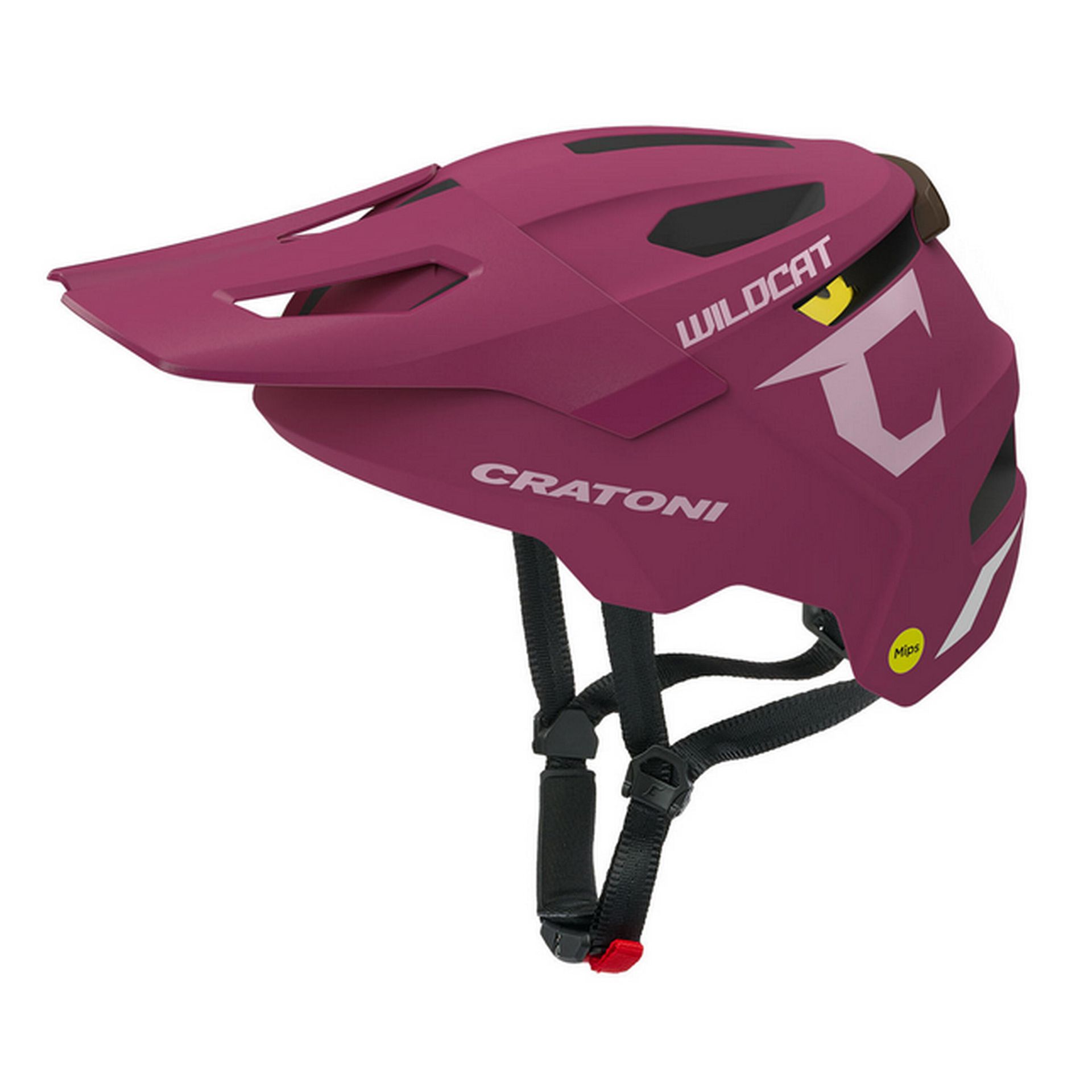 Kask dla dzieci/młodzieży „WildCat MIPS”, różowy