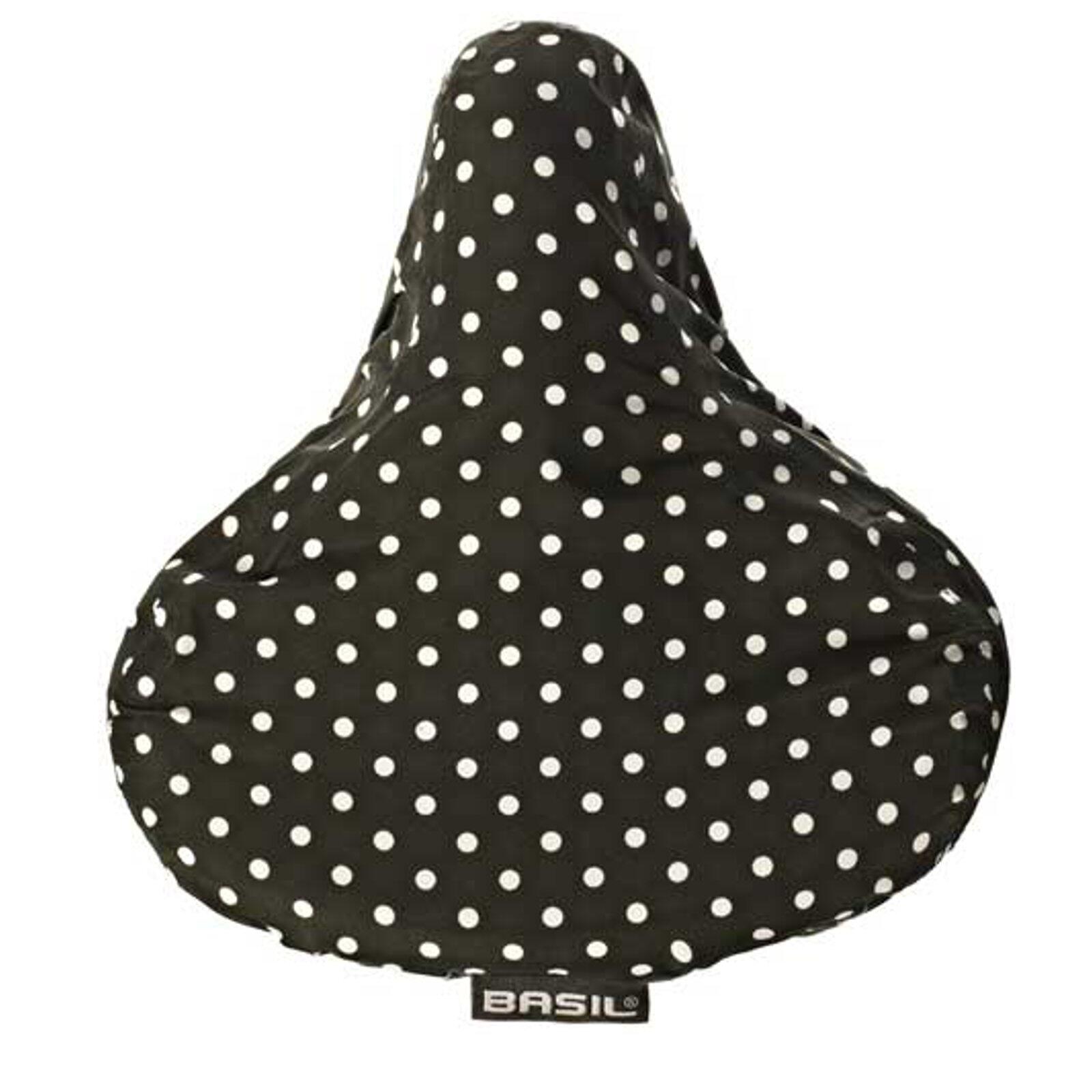 Basil Katharina Saddle Cover na telefon City/Trekking wykonana z płótna żaglowego, czarny, jeden rozmiar BAS50297