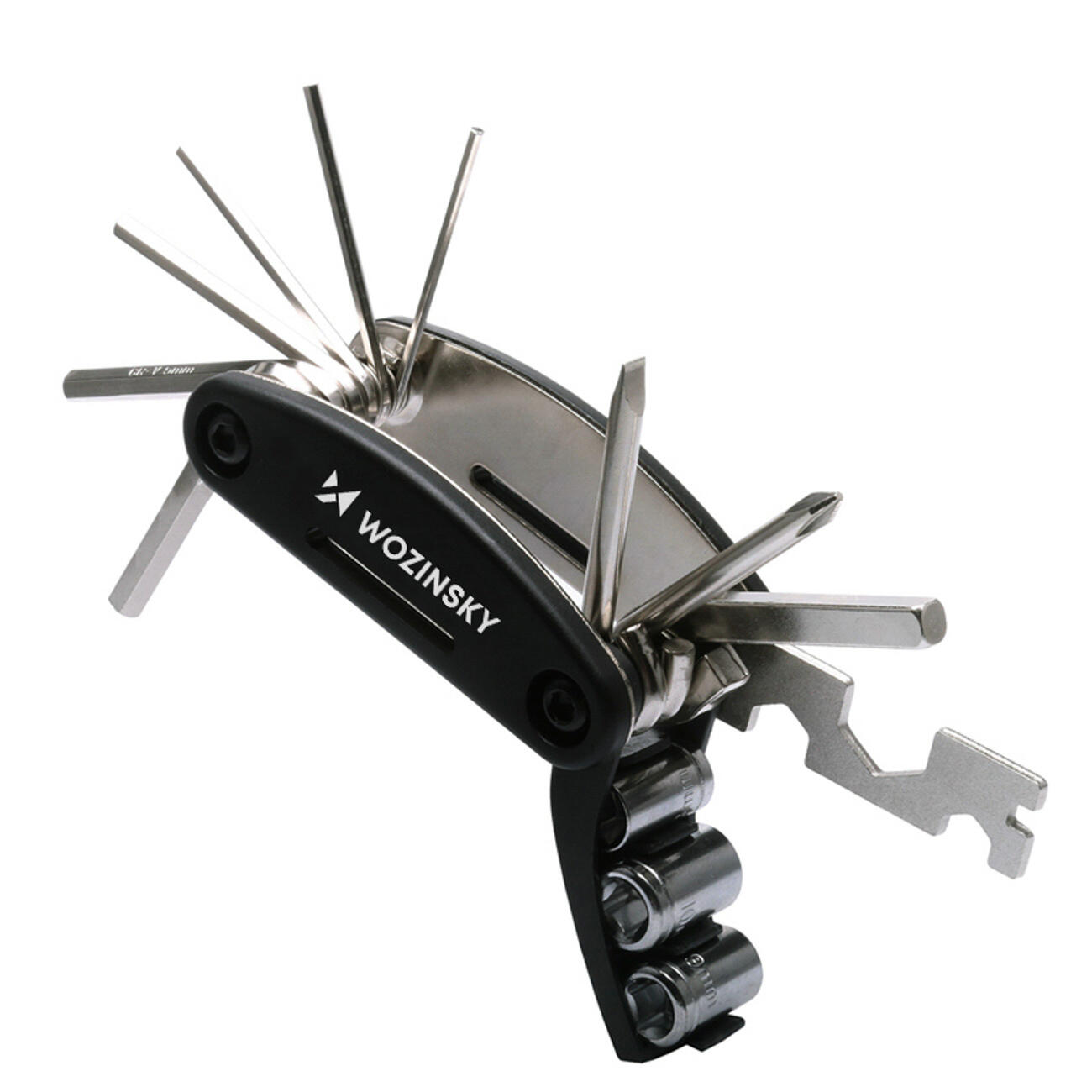 Zestaw narzędzi Wozinsky 16w1 do roweru multitool klucze