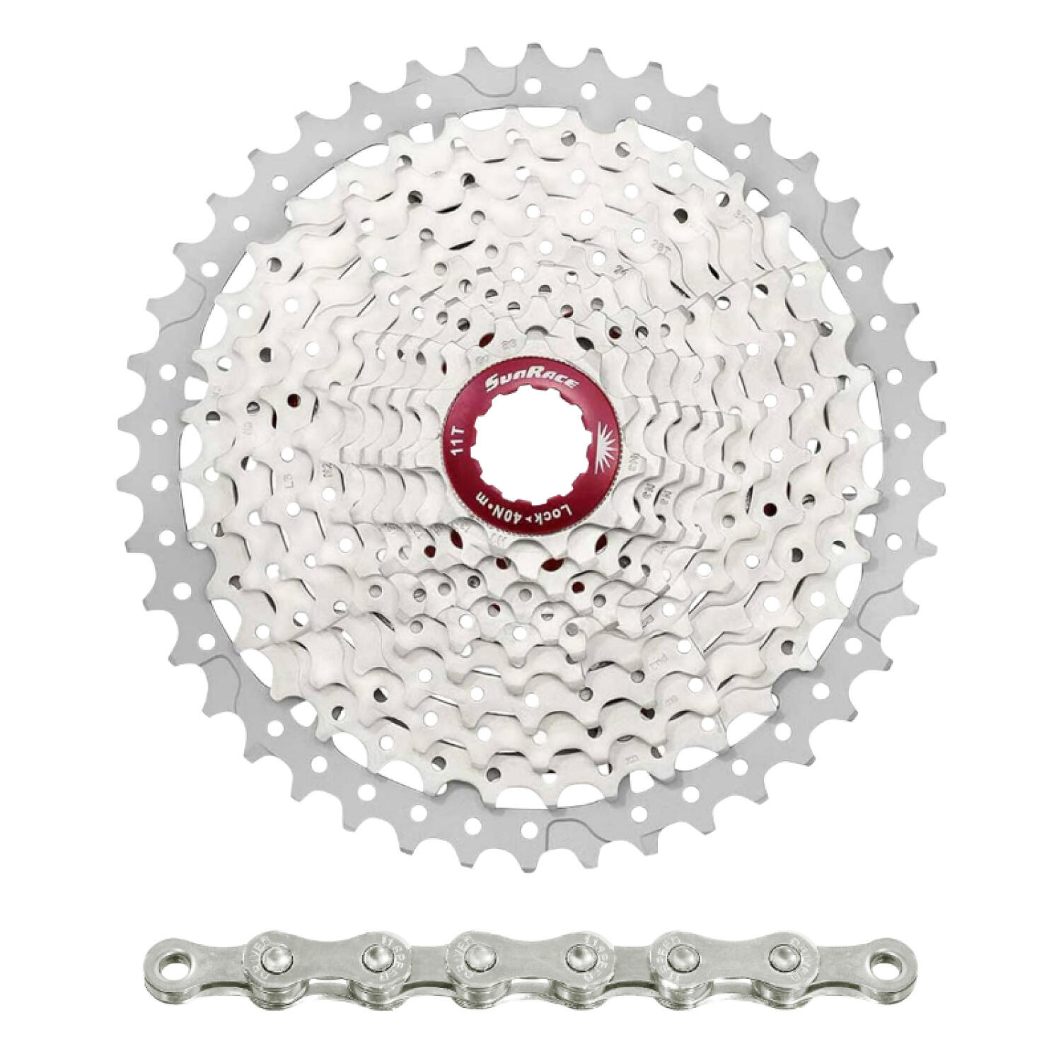 Kaseta z łańcuchem Sunrace Ms8 11-46 Shimano