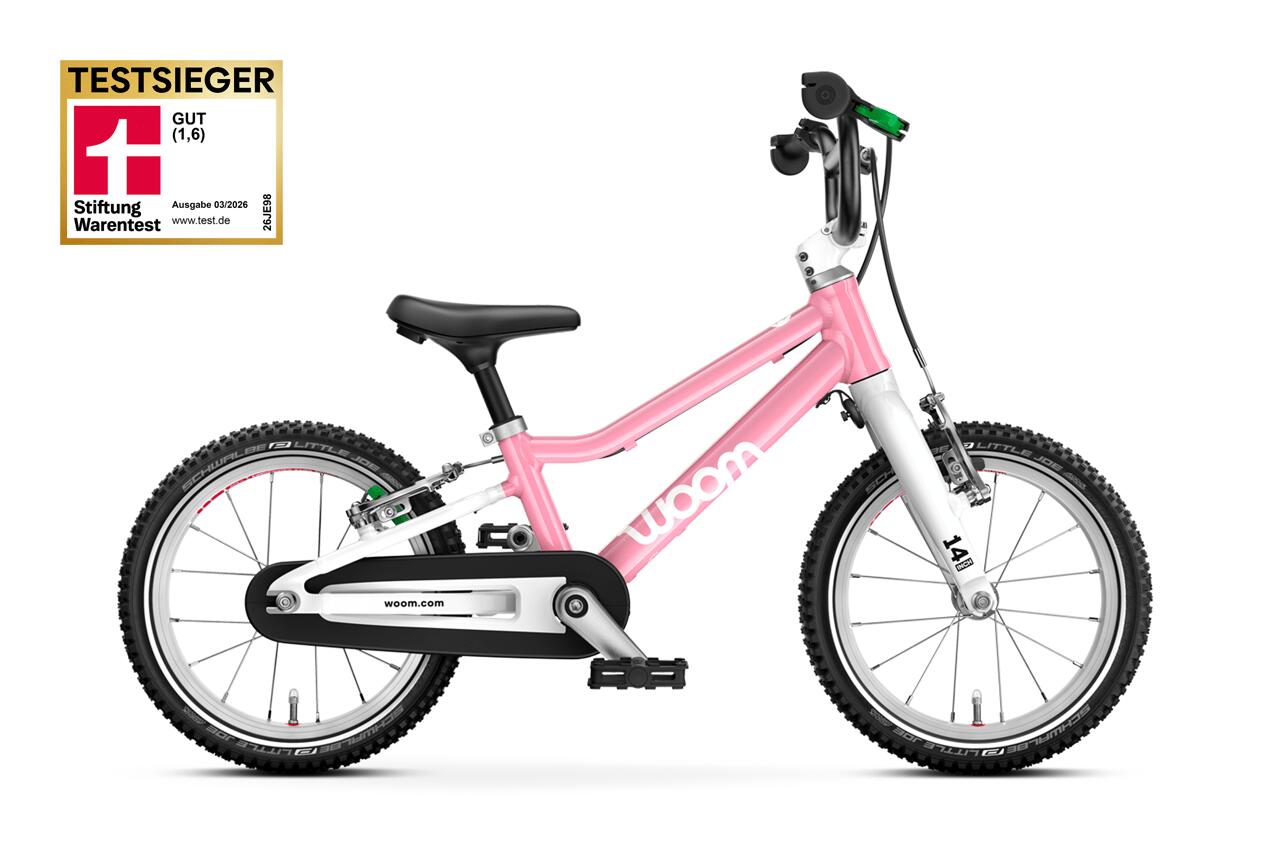 Rower dziecięcy Woom 2 GO Powder Pink
