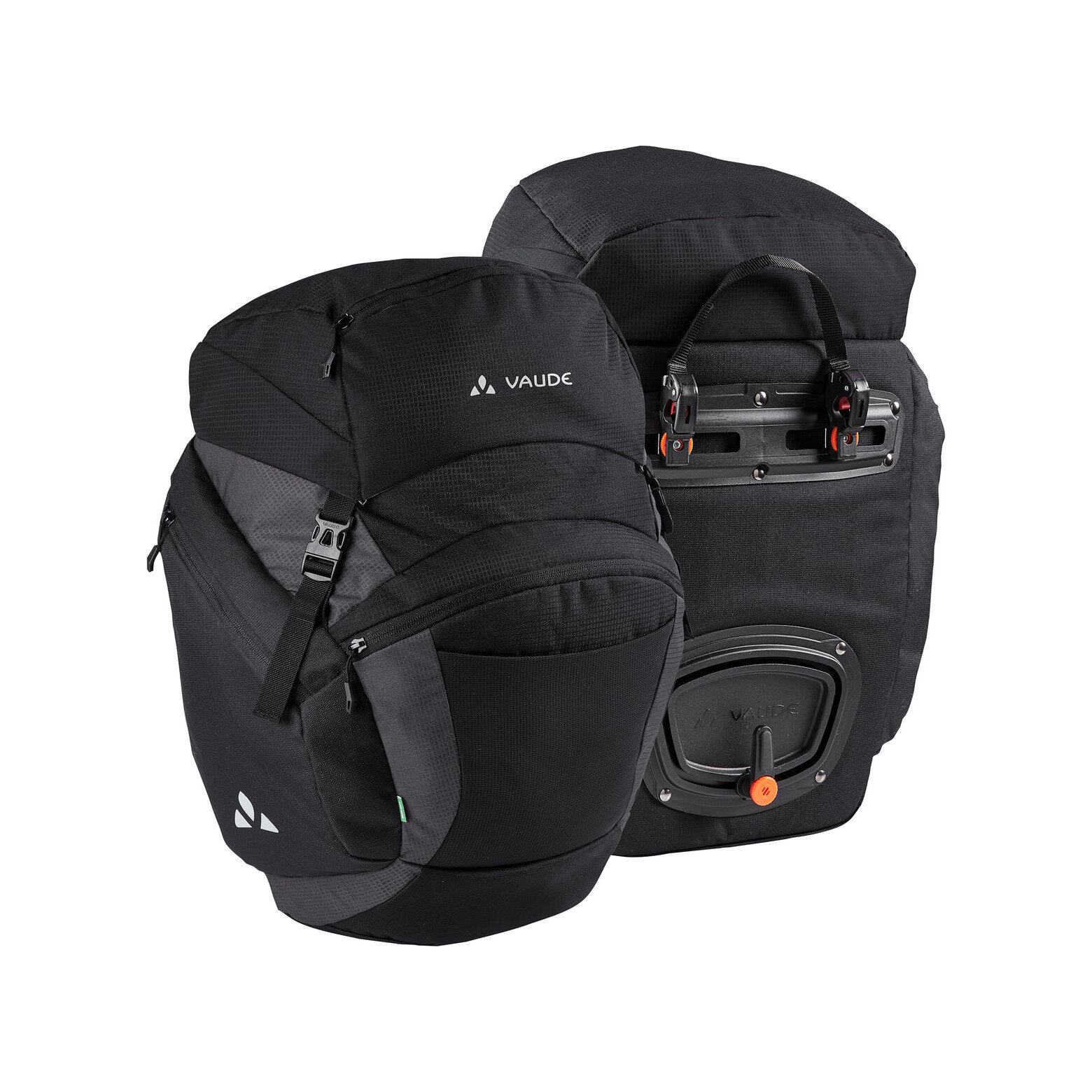 Vaude OnTour Back Bag, black 2021 Torby na bagażnik 153300100
