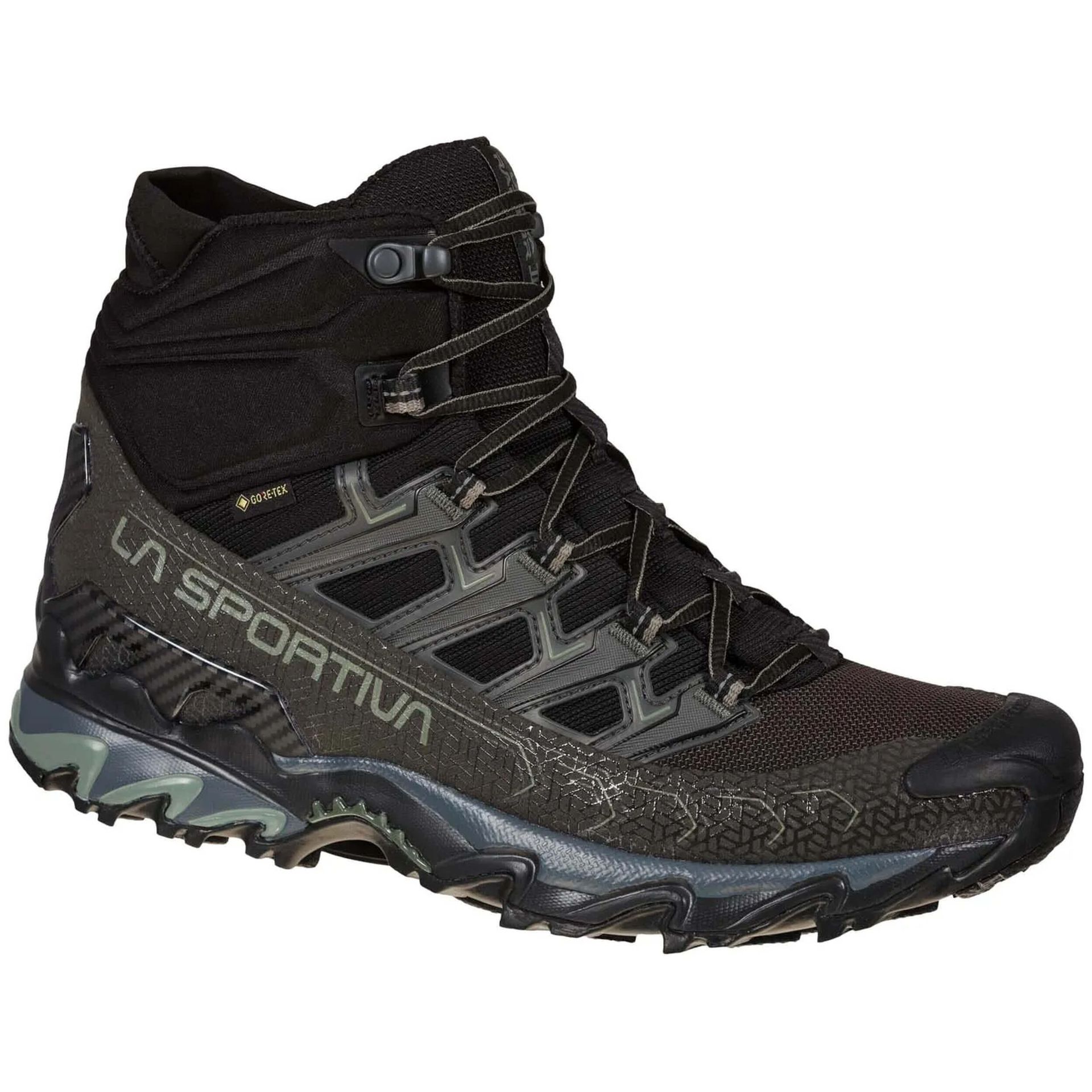 La Sportiva Ultra Raptor II Mid GTX Shoes Men, czarny/szary EU 44,5 2021 Trapery turystyczne
