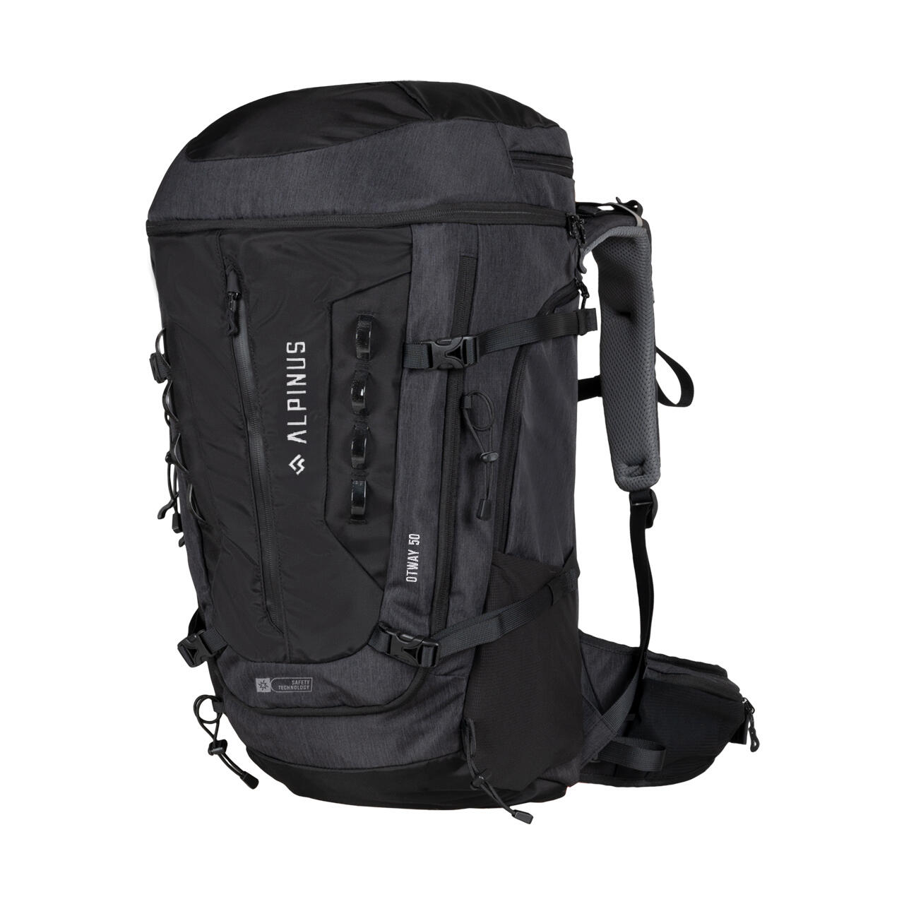 Plecak turystyczny Alpinus Otway 50L czarny