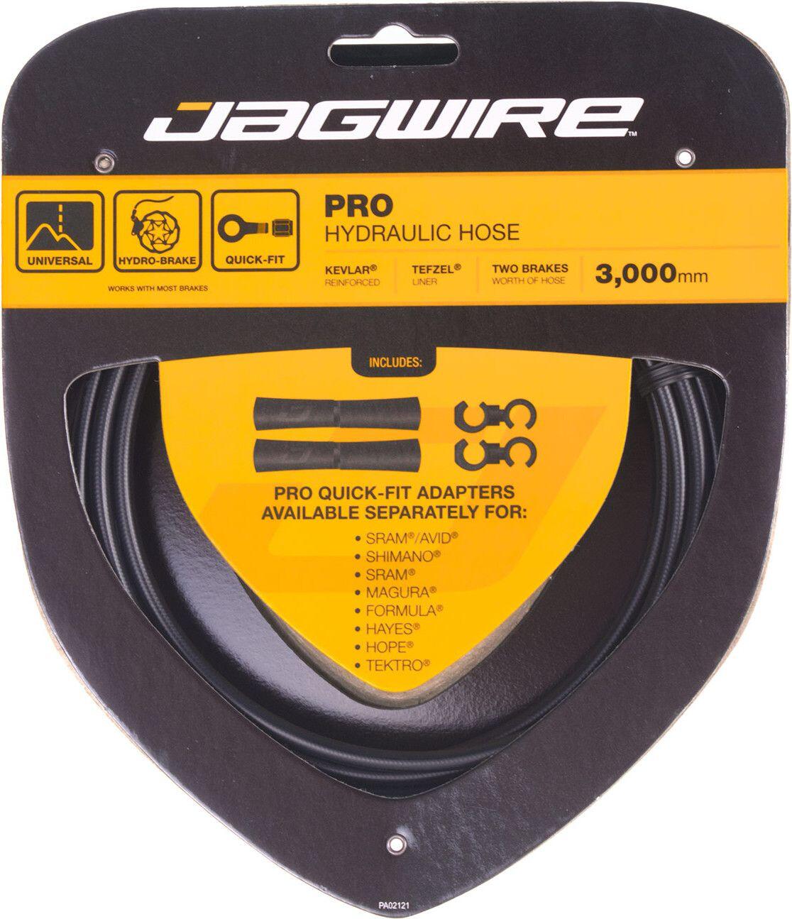 Jagwire Pro Hydraulic przewody hamulcowe Stealth Black 2017 tarcze hamulcowe HBK416_noir