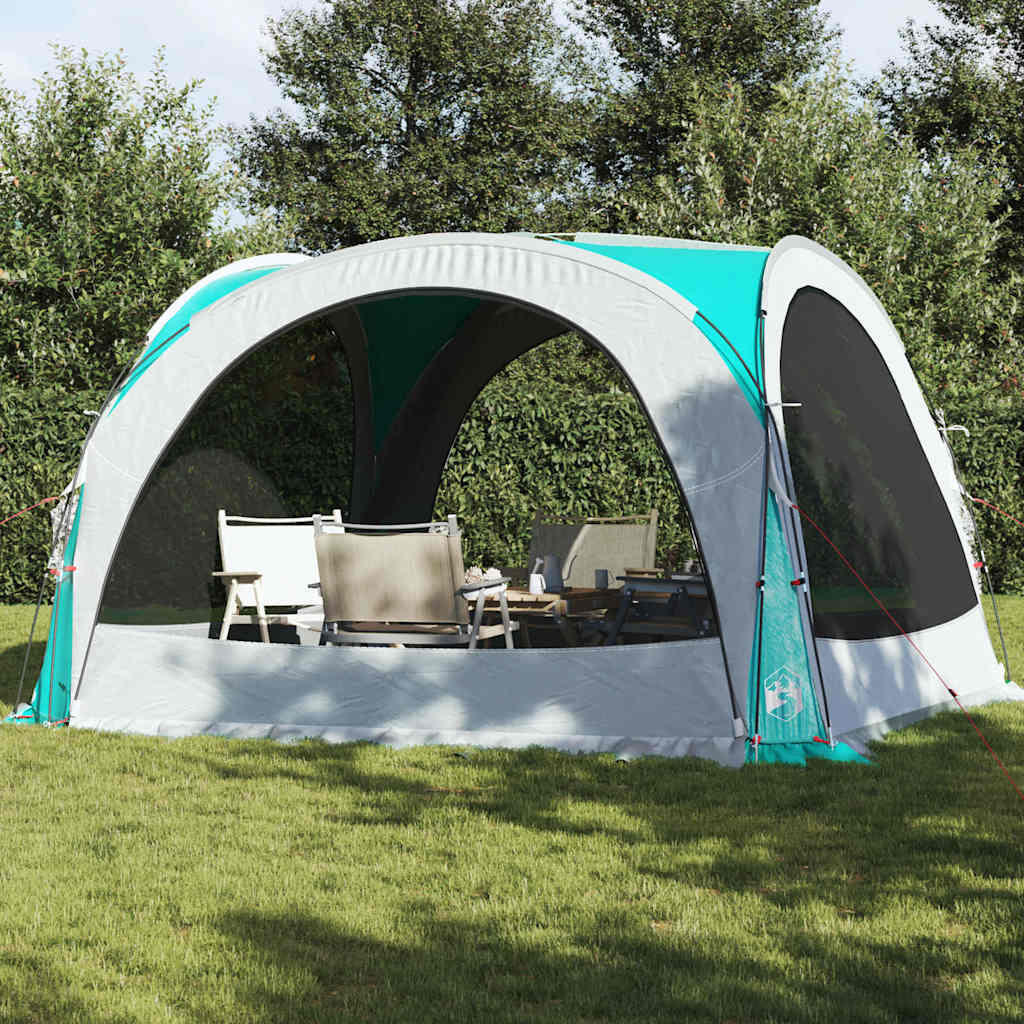vidaXL Namiot imprezowy, zielony, 360x360x215 cm, tafta 185T