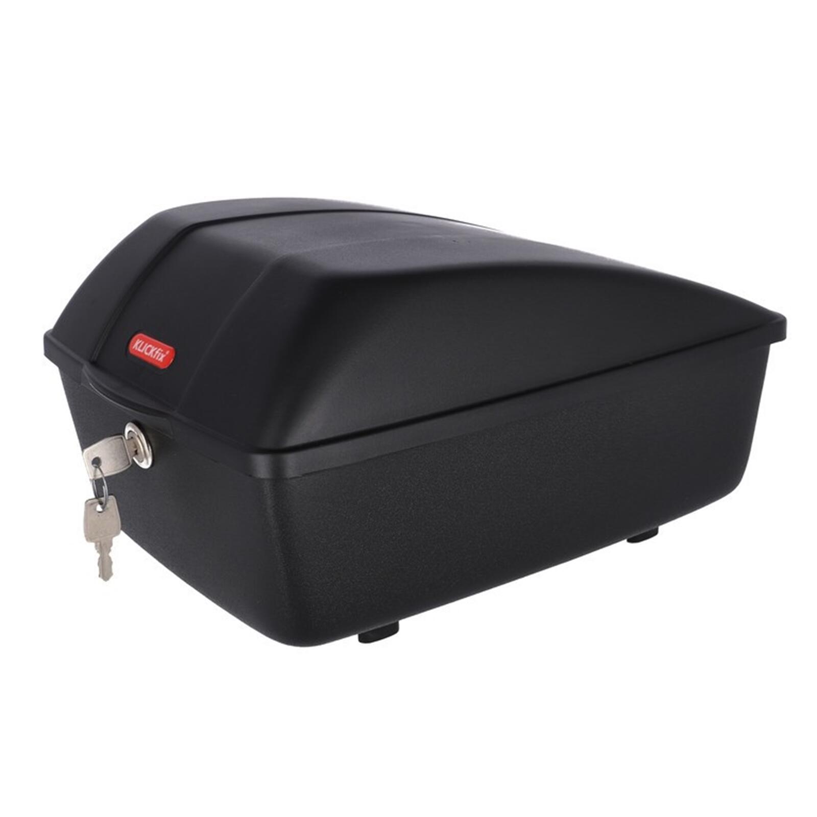 KLICKfix 0845R pojemnik transportowy, do bagażników Racktime, czarny, wielkość M, pojemność 12 l 0845R