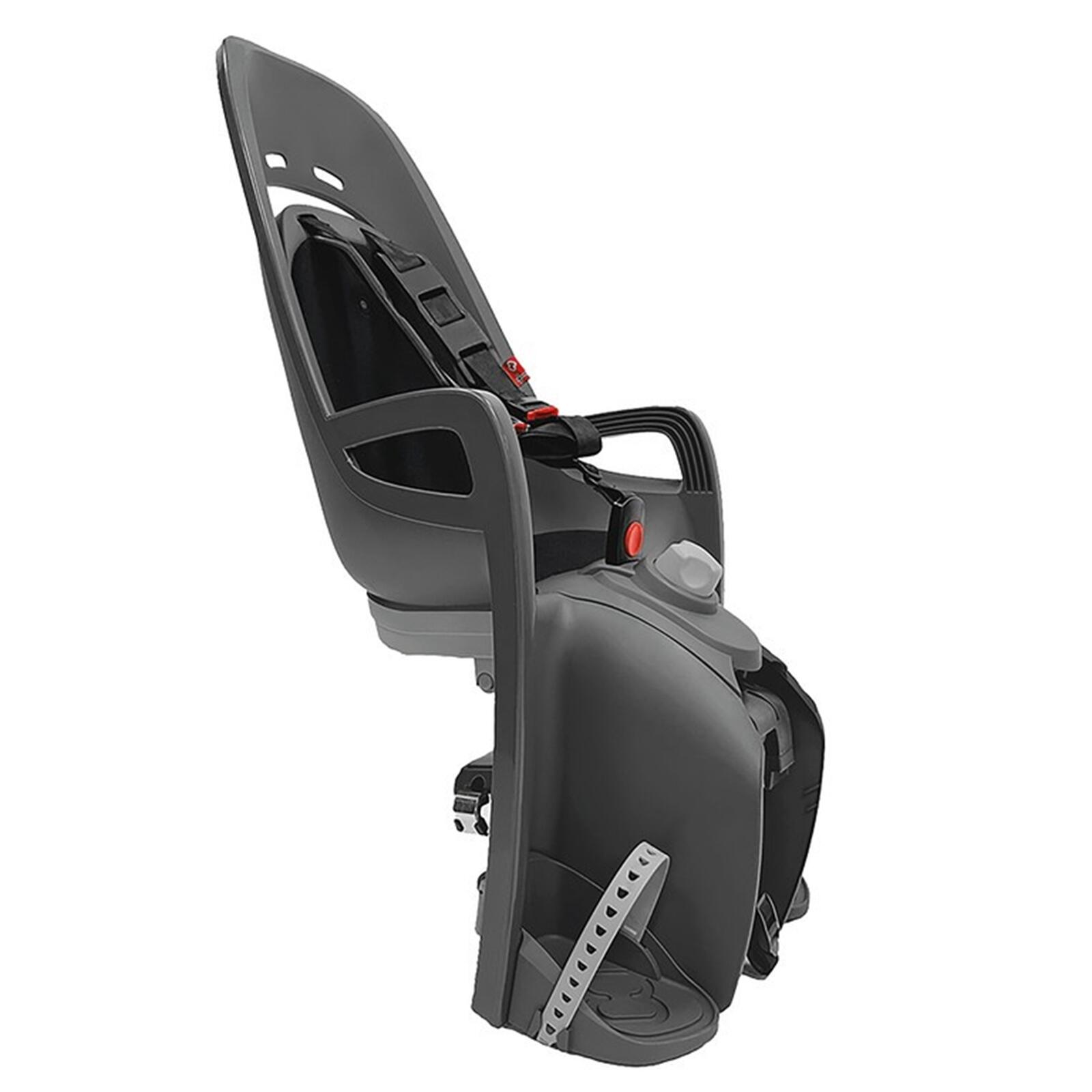 Fotelik rowerowy HAMAX Zenith Relax Adapter Szaro-czarny