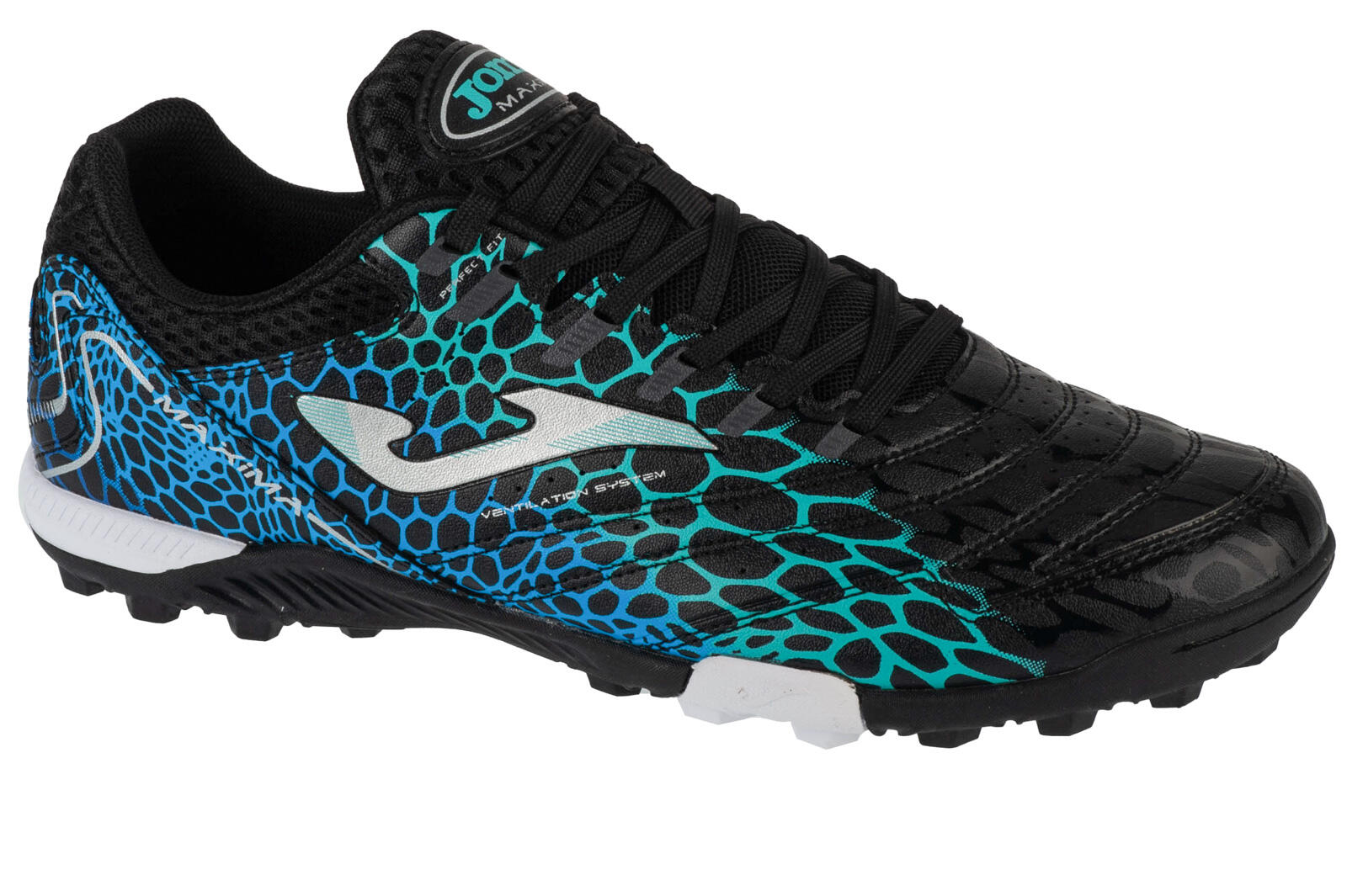Joma Maxima 2531 TF MAXS2531TF, Męskie, buty piłkarskie - turfy, Czarne