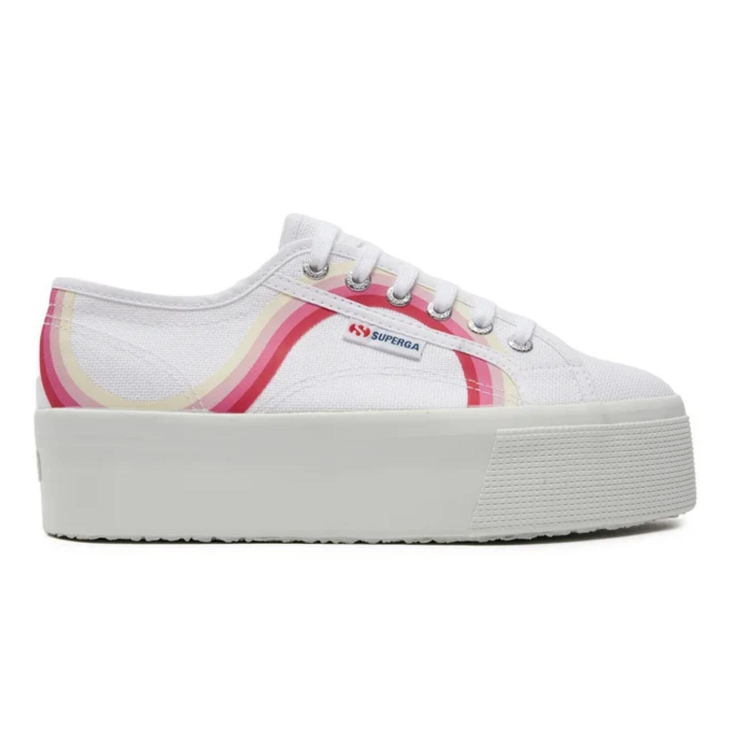 Buty do chodzenia damskie Superga Round Stripes