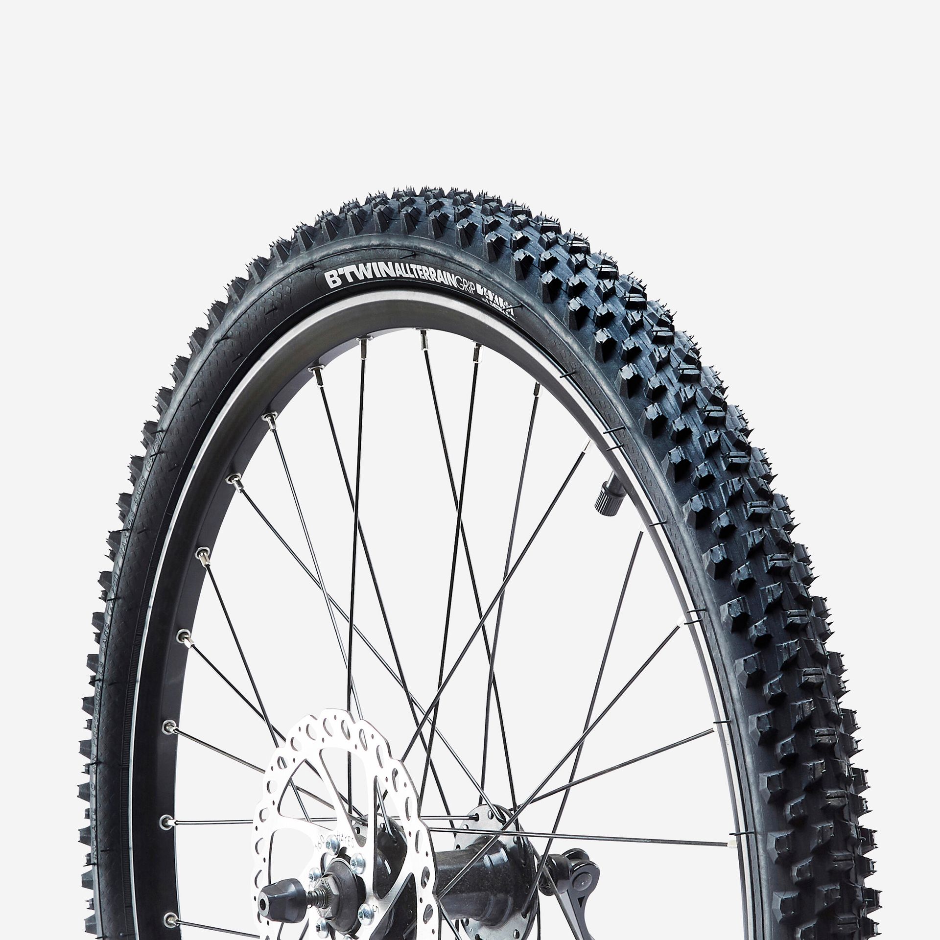 Opona do roweru MTB dziecięcego SKINWALL 24x1,95 ze sztywną stopką /ETRTO 47-507