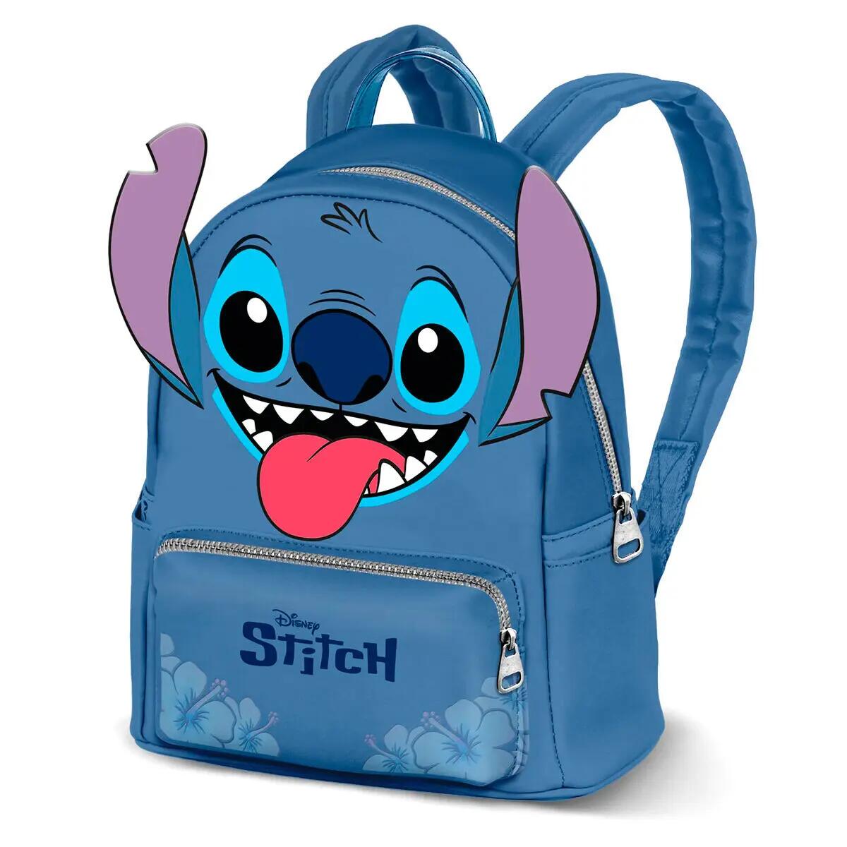 Lilo i Stitch Tongue-Plecak Heady, Niebieski, 24,5 x 29 cm, Pojemność 8 L