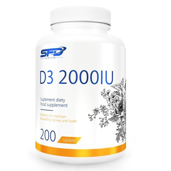 SFD NUTRITION D3 2000 200tab