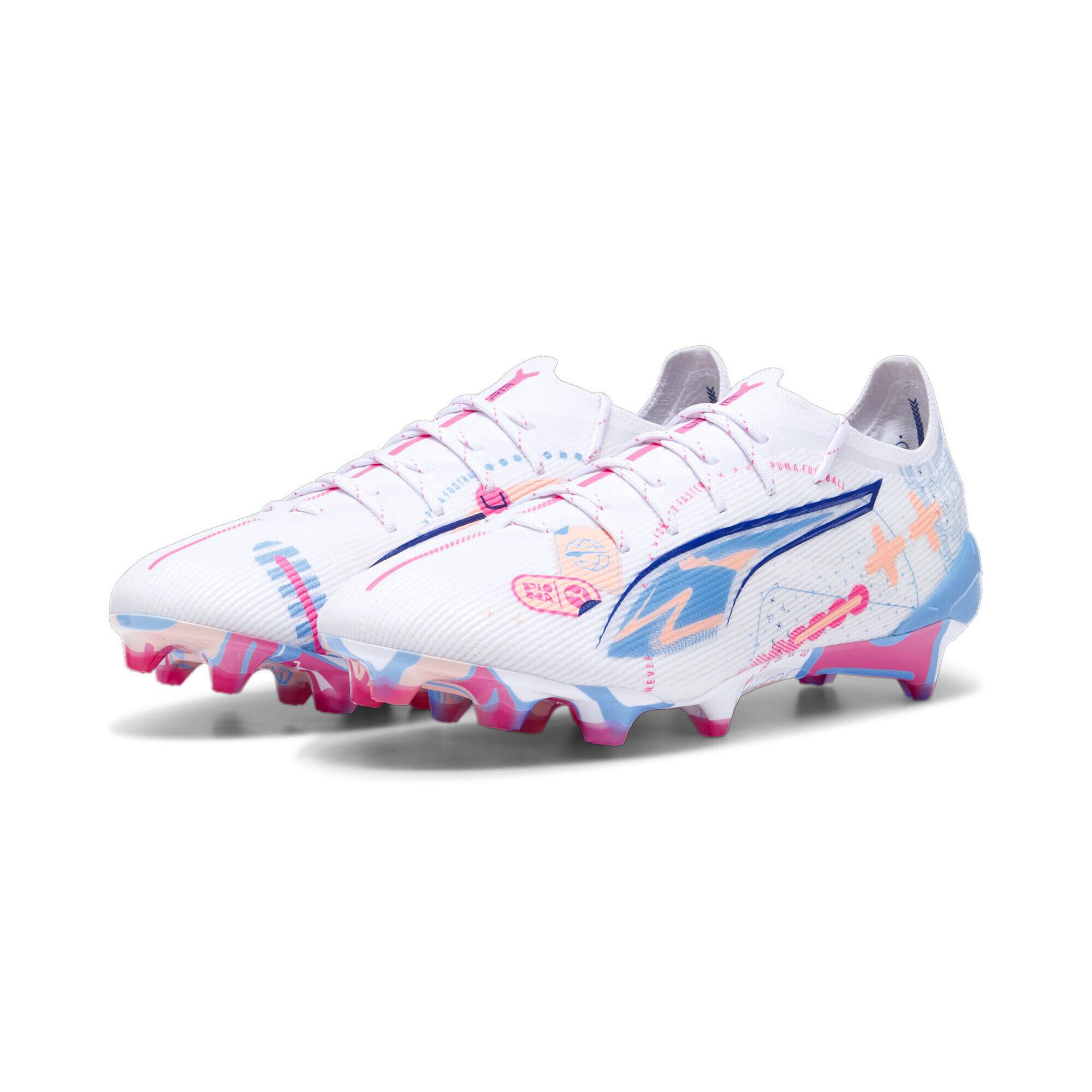 Buty Puma ULTRA 5 Ultimate Vol. Up FG 108063-01 niebieski 46