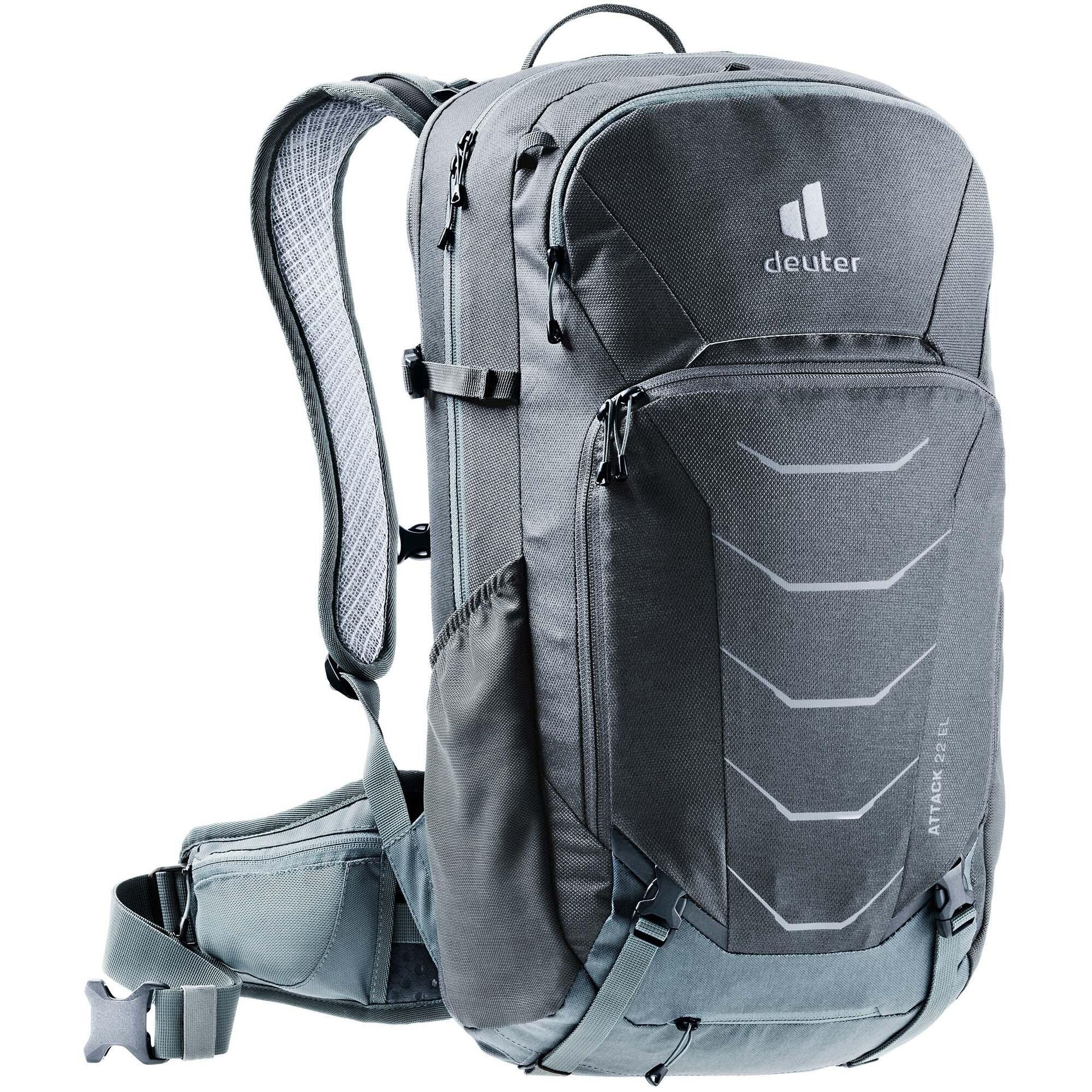 Deuter Attack 22 El: Plecak Rowerowy z Certyfikatem TÜV/GS