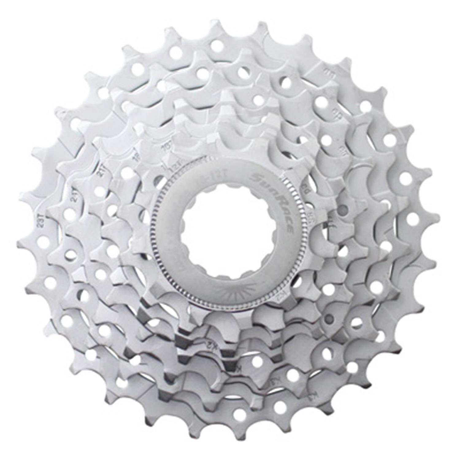 SunRace Sunrace Csm637Bs Kaseta 7-Rzędowy Srebrny
