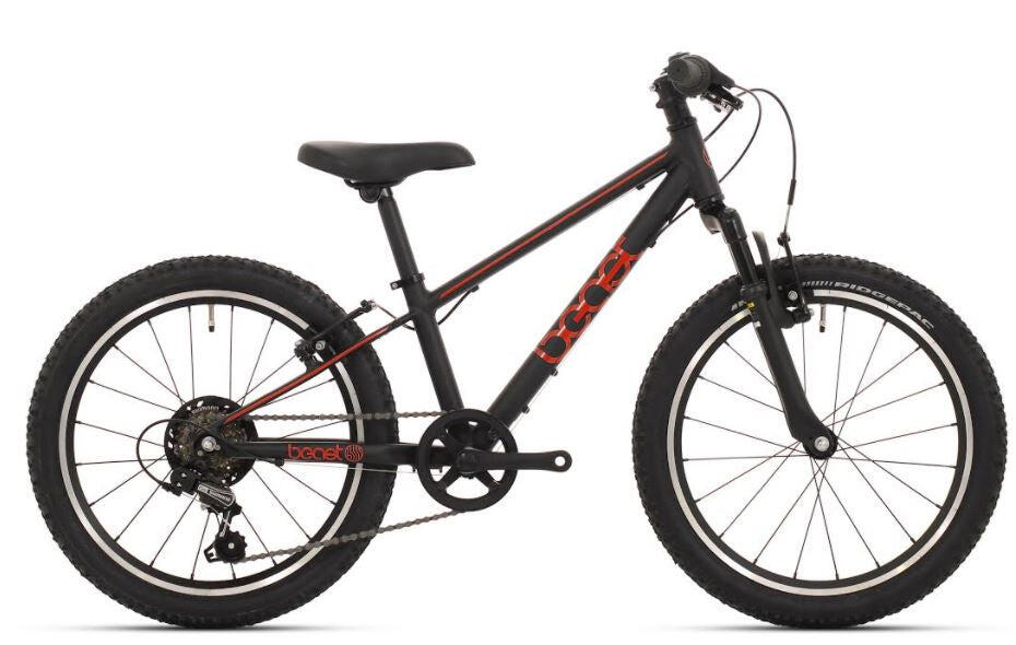 Bike Fun Kids 24'' MTB 6 biegów Czarny/Czerwony