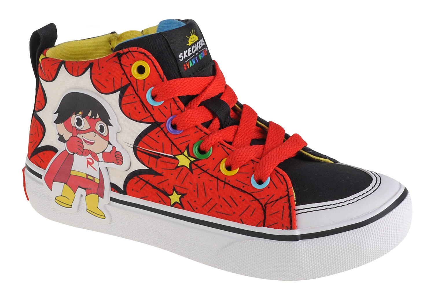 Buty sportowe Sneakersy chłopięce, Street Fame - Ultra Fun Red Titan