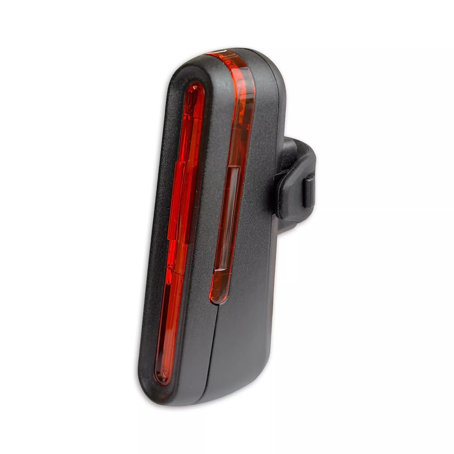 Tylna lampka rowerowa LED ładowana przez USB z czujnikiem