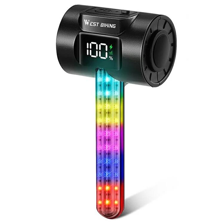 Inteligentna Lampka Tylnia Rowerowa z Czujnikiem Hamowania