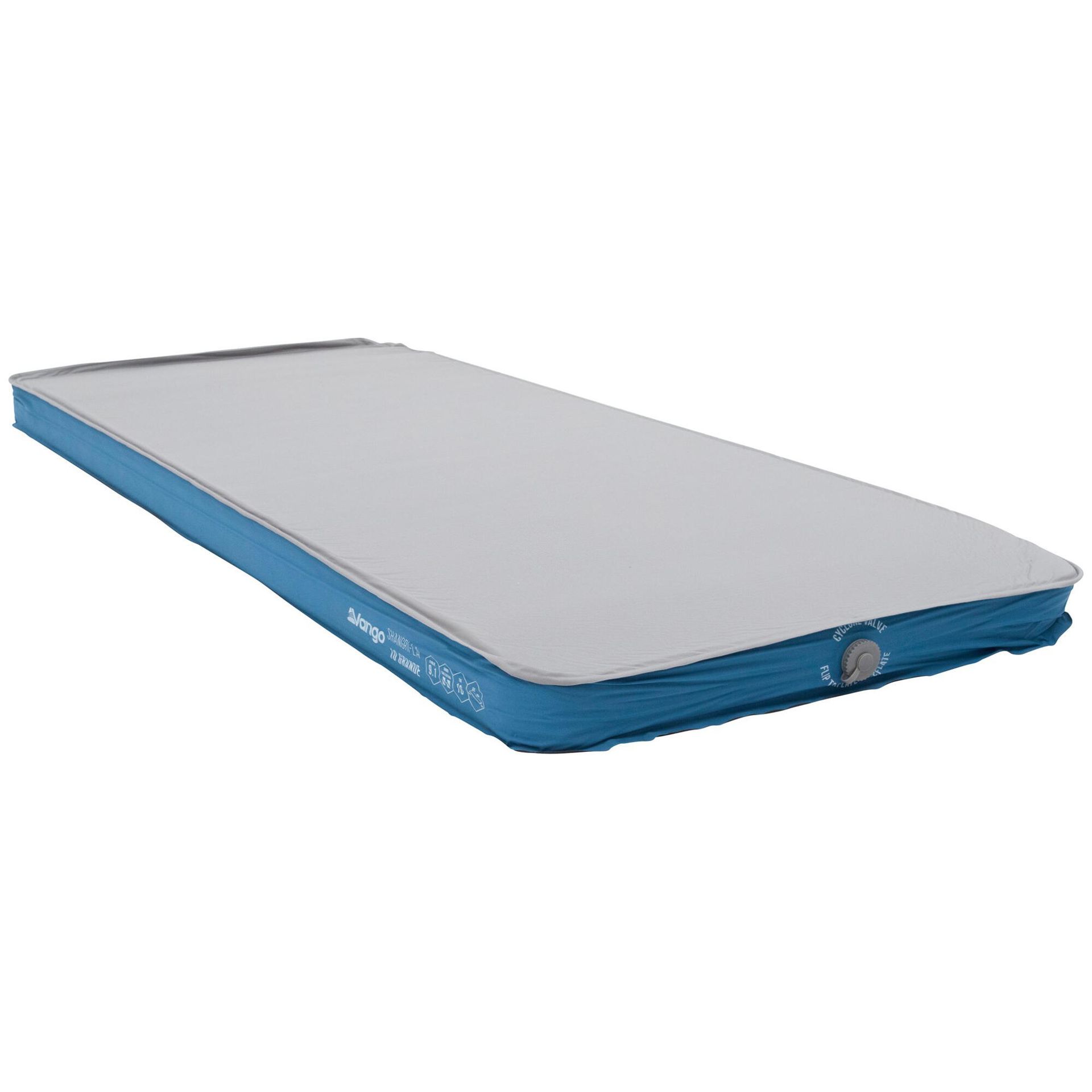 Vango Shangri-La II 10 Sleeping Mat Grande, szary/niebieski 2021 Karimaty SMRSHANGRC4BRU5