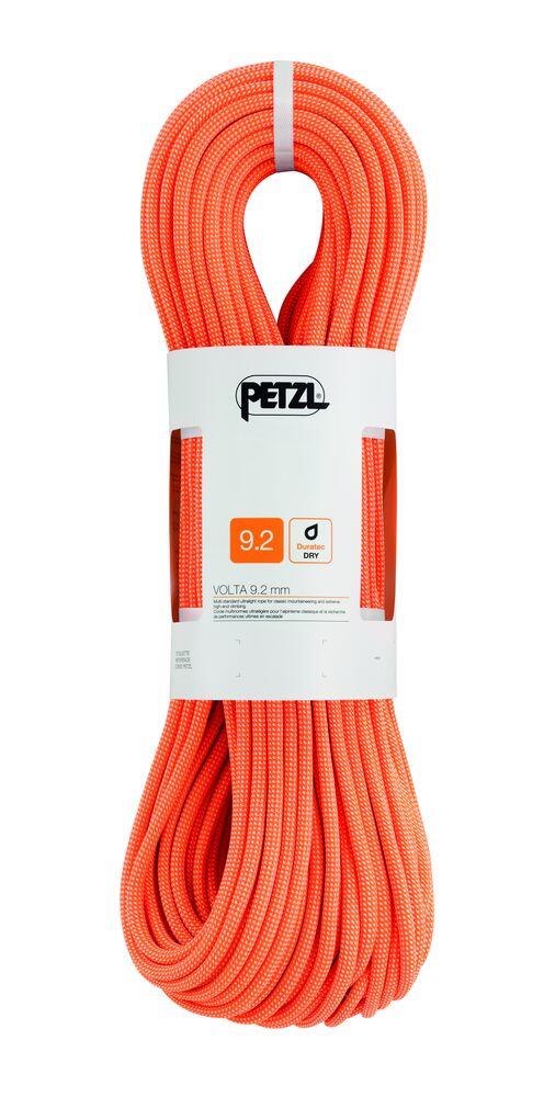 Petzl Volta Lina 9,2 mm x 70 m, orange 2020 Liny połówkowe R35AO 070