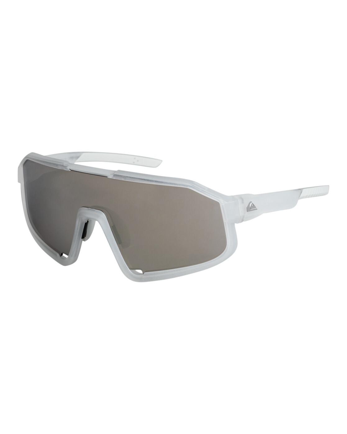 Okulary przeciwsłoneczne męskie Quiksilver Slash+ white/fl silver
