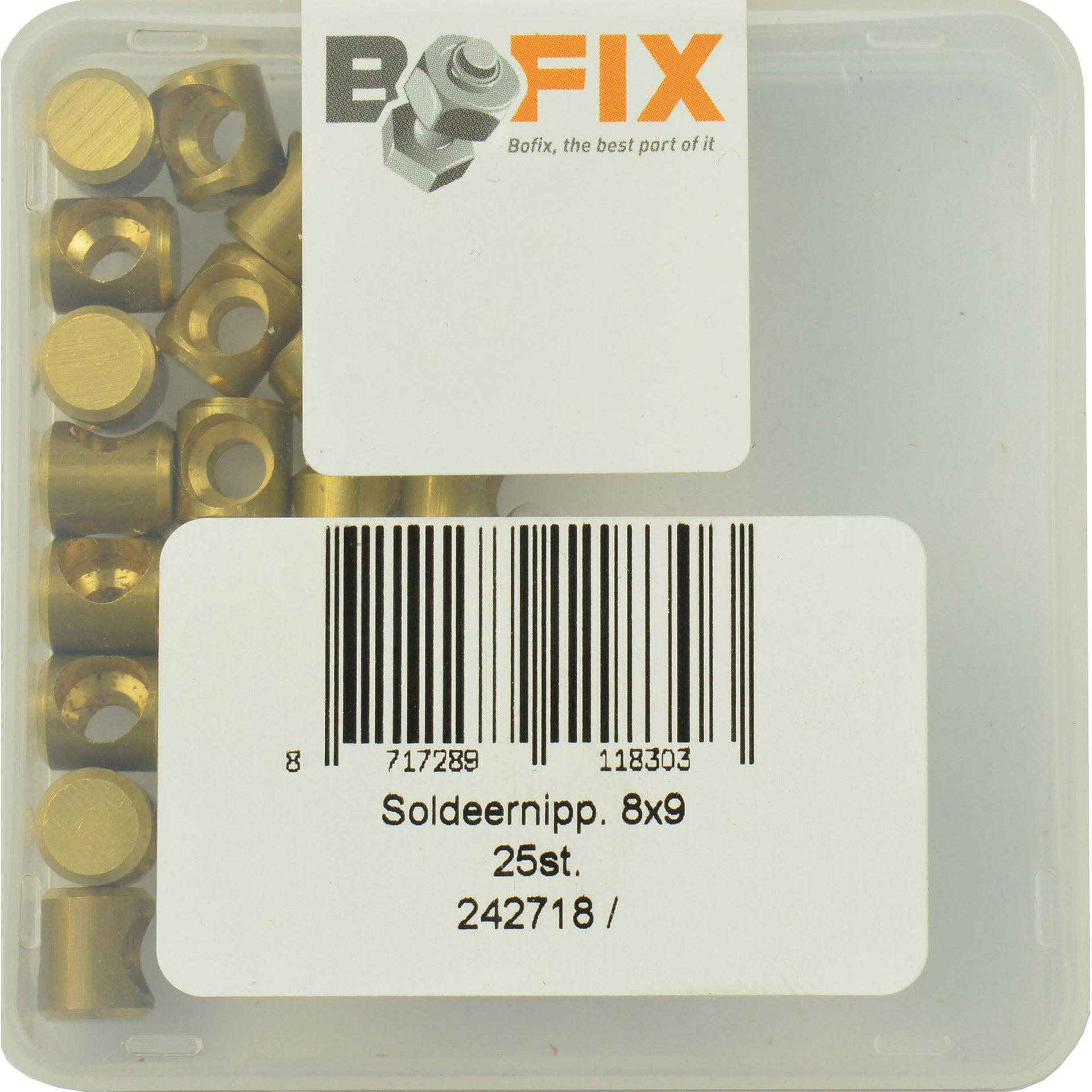 Bofix końcówki kablowe 8x9 (25 szt)